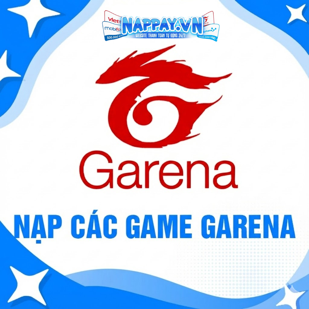 Nạp tiền game garena